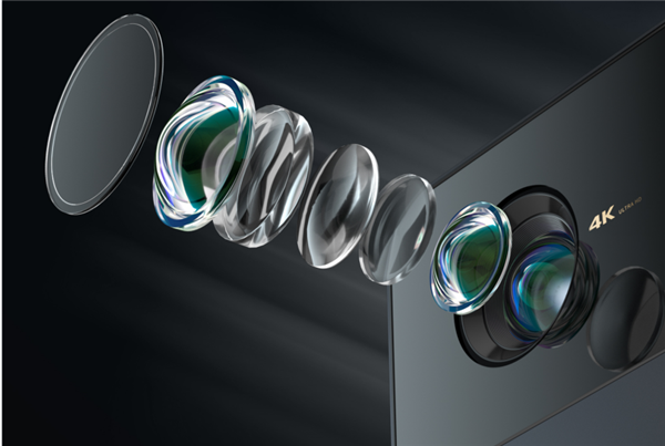 4K分辨率搭配全玻璃镜头！当贝F6投影仪发布：新一代海思V811芯片 支持8K解码(图4)